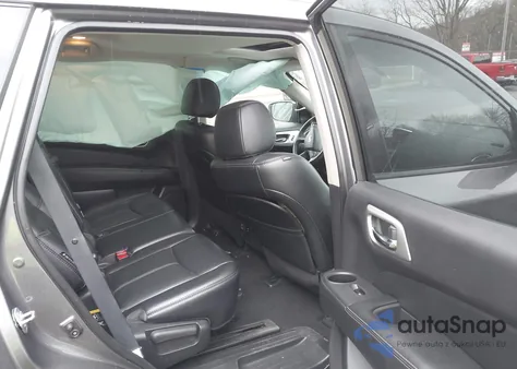 2018 Nissan Pathfinder Sl from USA, damaged, VIN 5N1DR2MM9JC621801